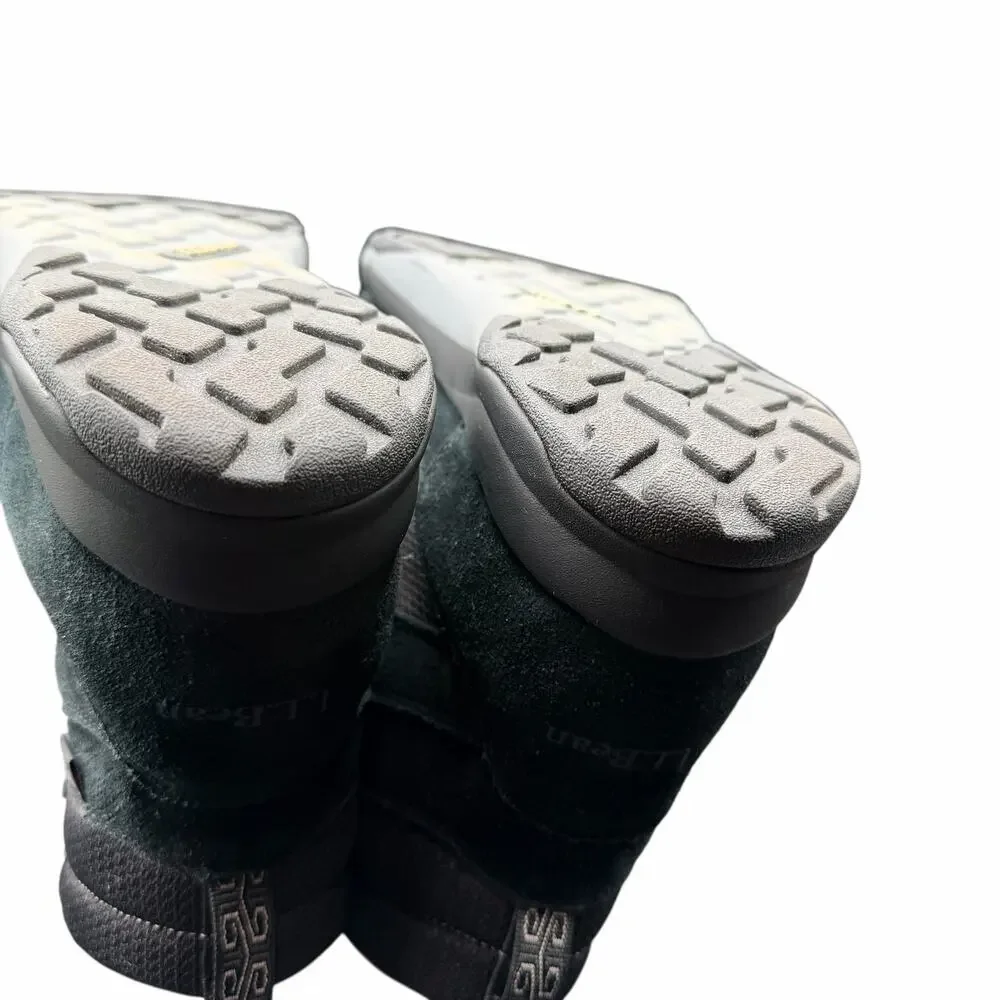 L.L. Bean Tek 2.5 Primaloft Boots Men’s 12 M Black hook and loop Winter Hike